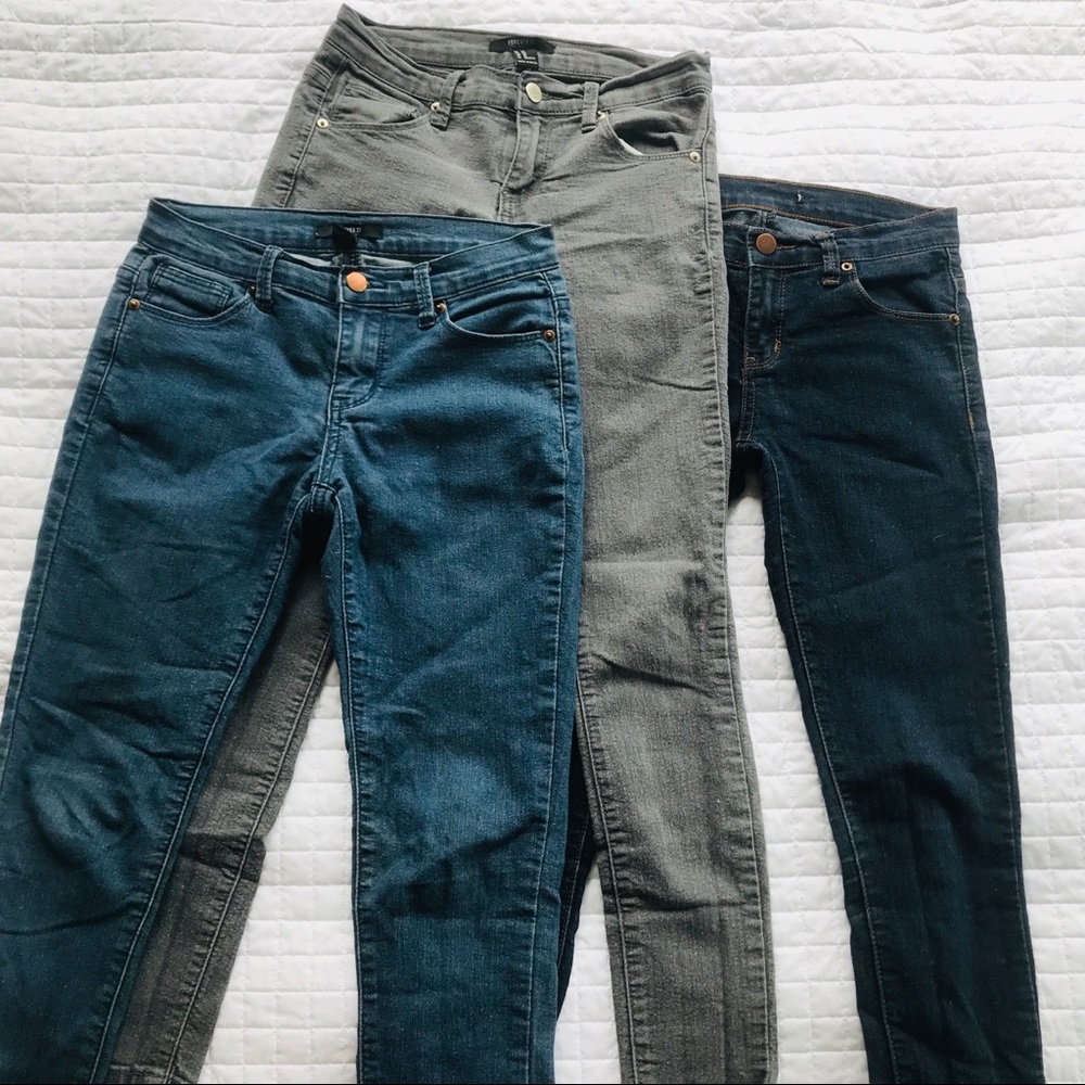 🔥 3 for $25 🔥 3-Pack!: Forever21 Skinny Jeans